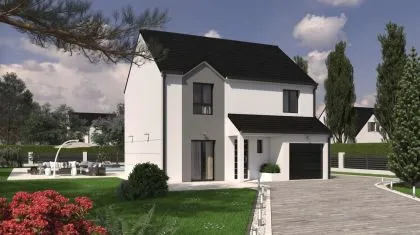 photo Projet de construction d'une maison 83.16 m² avec terrain à EPERNON (28) à Épernon