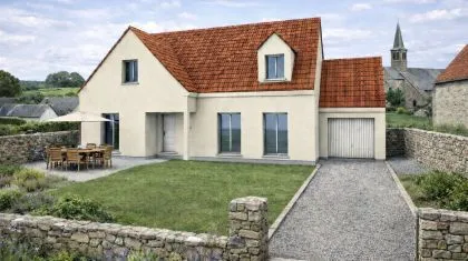photo Projet de construction d'une maison 120.92 m² avec terrain à PANILLEUSE (27) à Panilleuse