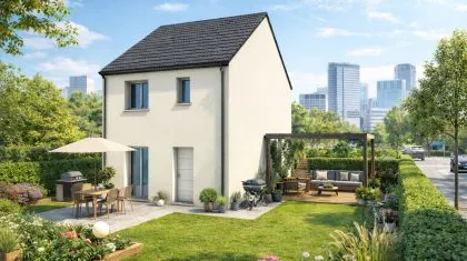 photo Projet de construction d'une maison 77.25 m² avec terrain à BENNECOURT (78) à Bennecourt