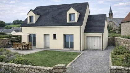photo Projet de construction d'une maison 106.29 m² avec terrain à CONDECOURT (95) à Condécourt
